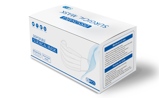 口罩包裝盒50個30個10個常見尺寸（長，寬，高）(圖1)